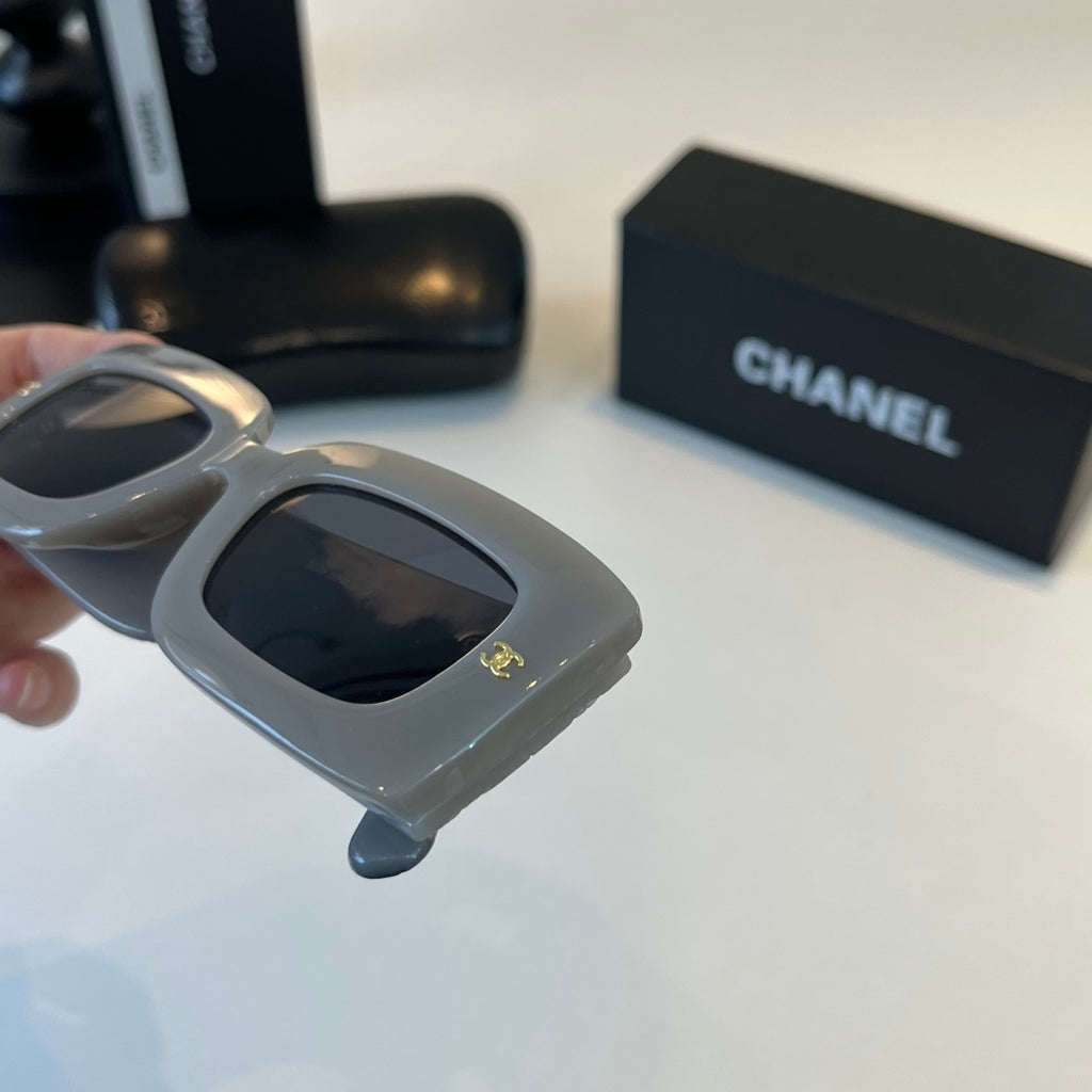 Chanel Fashion Gray Lens Sunglasses for Men & Women - 415315 - detail image 7