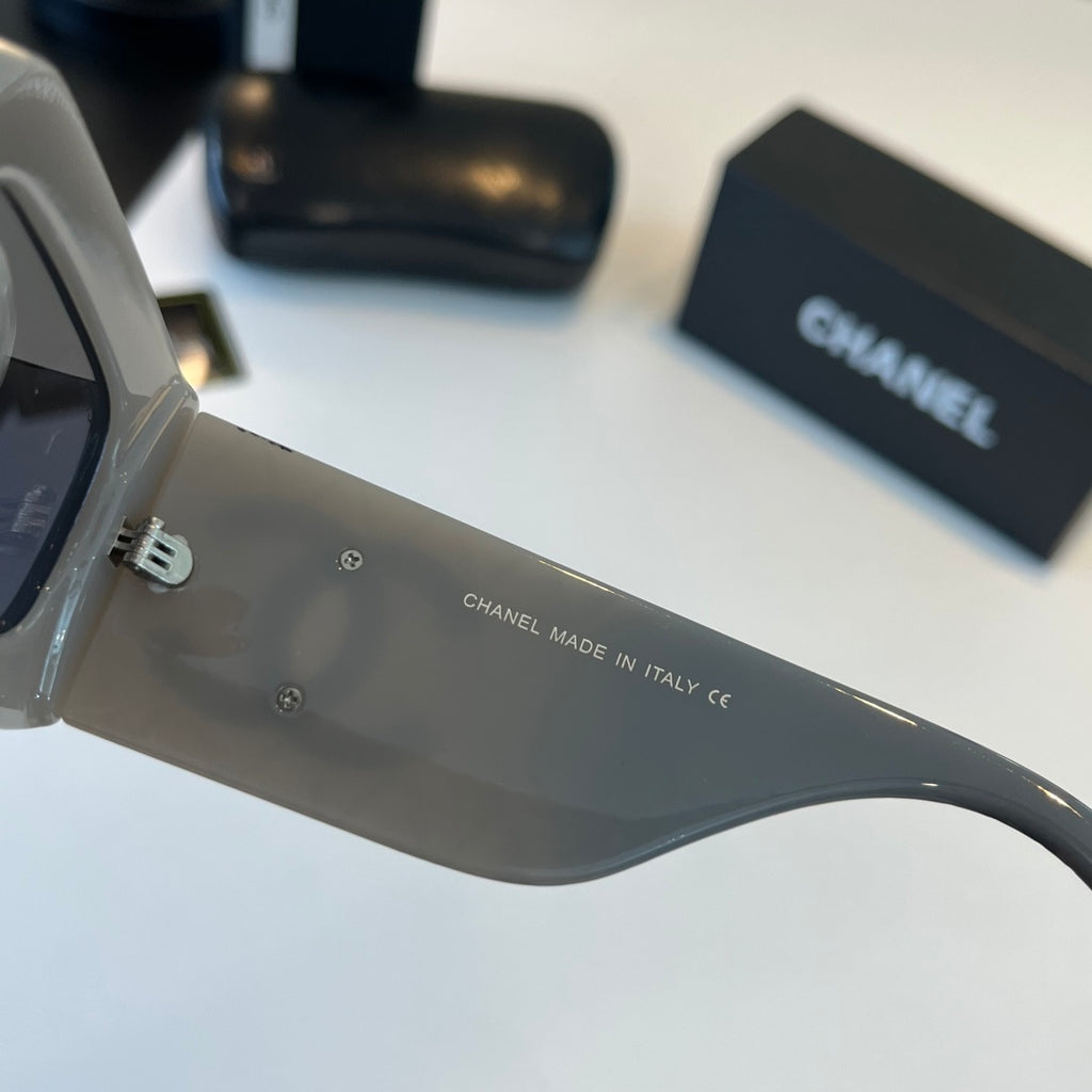 Chanel Fashion Gray Lens Sunglasses for Men & Women - 415315 - detail image 11