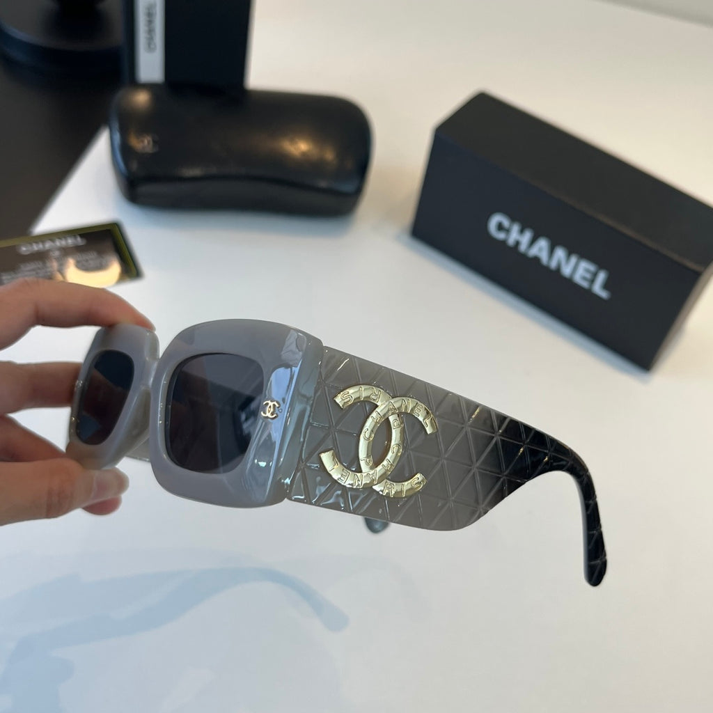 Chanel Fashion Gray Lens Sunglasses for Men & Women - 415315 - detail image 4