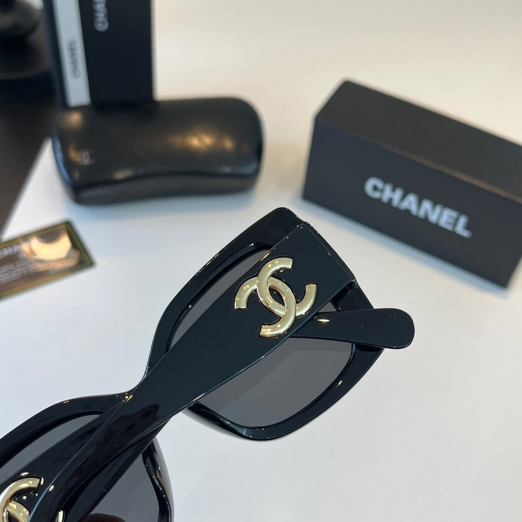 Chanel Fashion Black Lens Sunglasses for Men & Women - 415317 - detail image 7