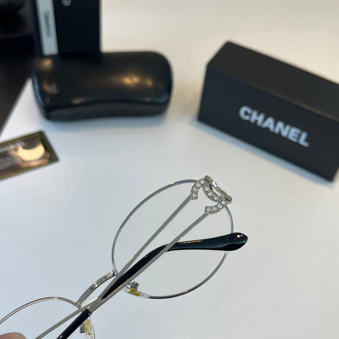 Chanel Metal Fashion Silver Lens Sunglasses for Men & Women - 415319 - detail image 8