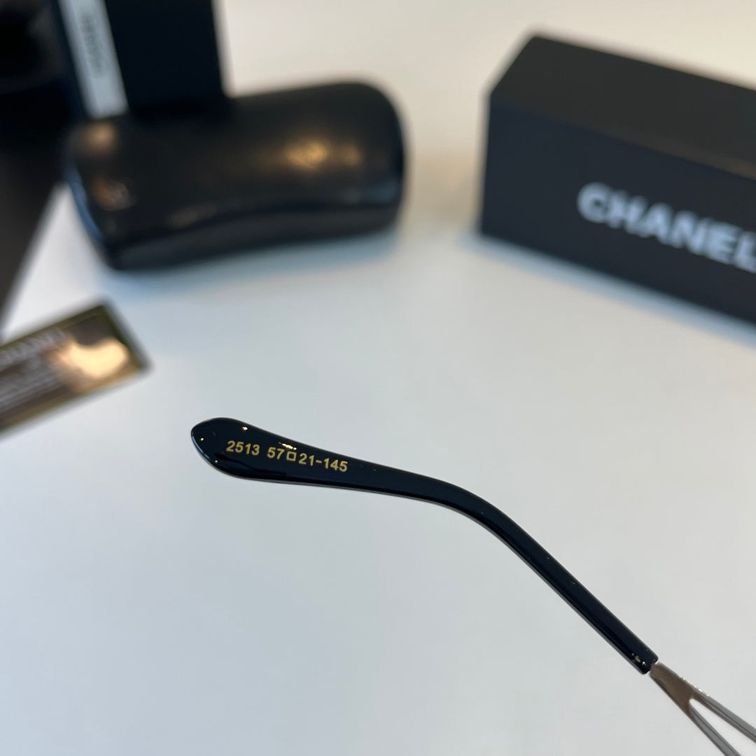 Chanel Metal Fashion Silver Lens Sunglasses for Men & Women - 415319 - detail image 10