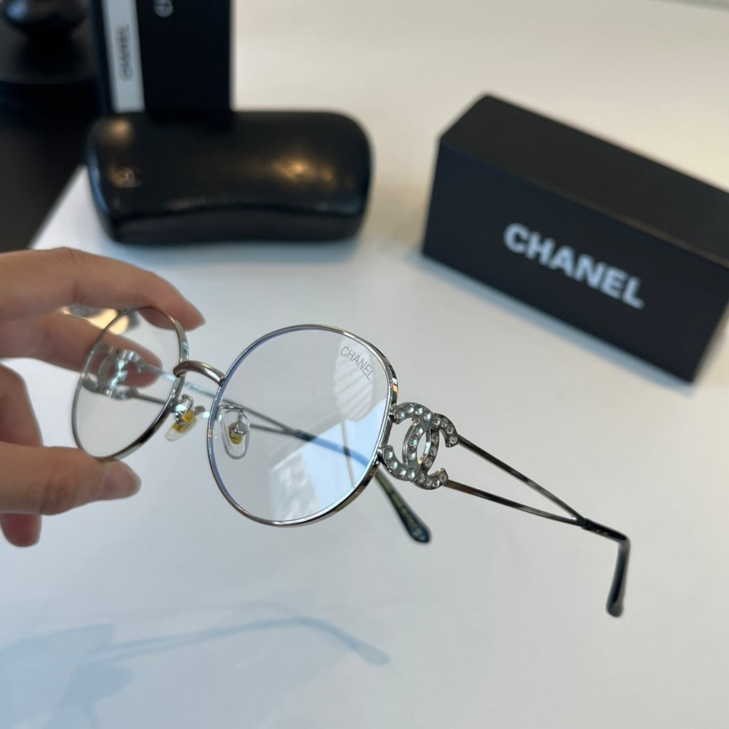 Chanel Metal Fashion Silver Lens Sunglasses for Men & Women - 415319 - detail image 4