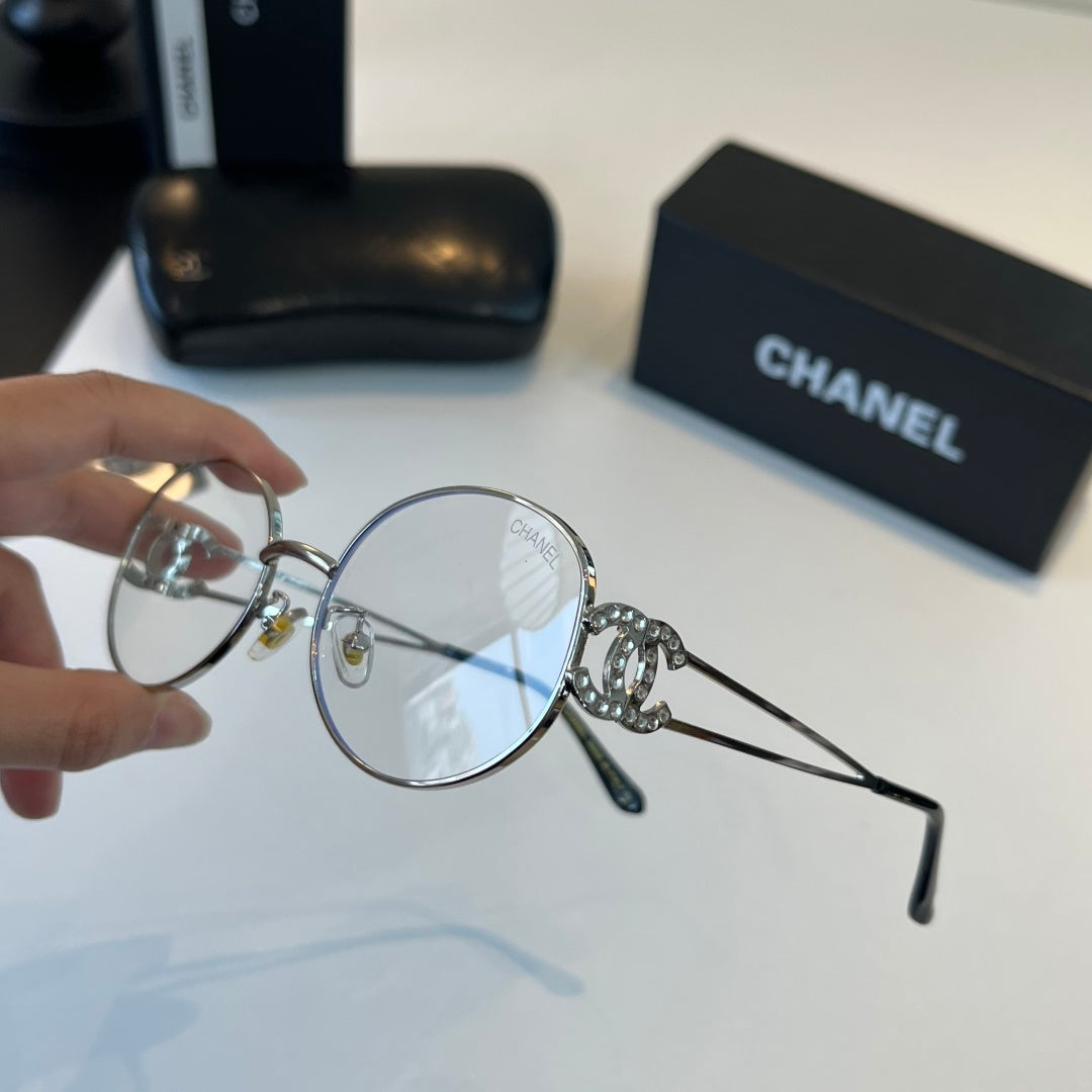 Chanel Metal Fashion Silver Lens Sunglasses for Men & Women - 415319 - detail image 4