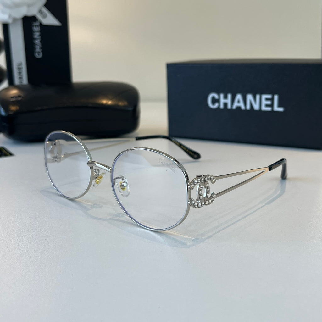 Chanel Metal Fashion Silver Lens Sunglasses for Men & Women - 415319 - detail image 3