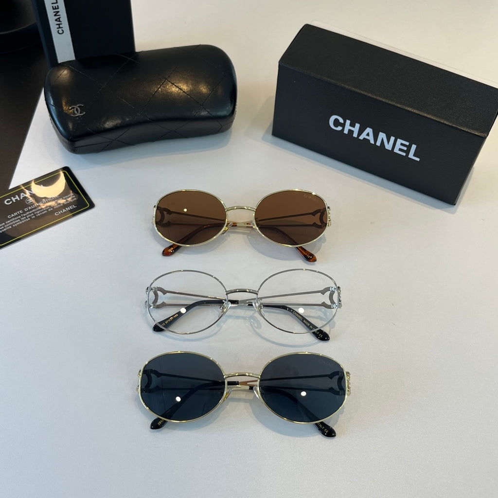 Chanel Metal Fashion Brown Lens Sunglasses for Men & Women - 415321 - detail image 11