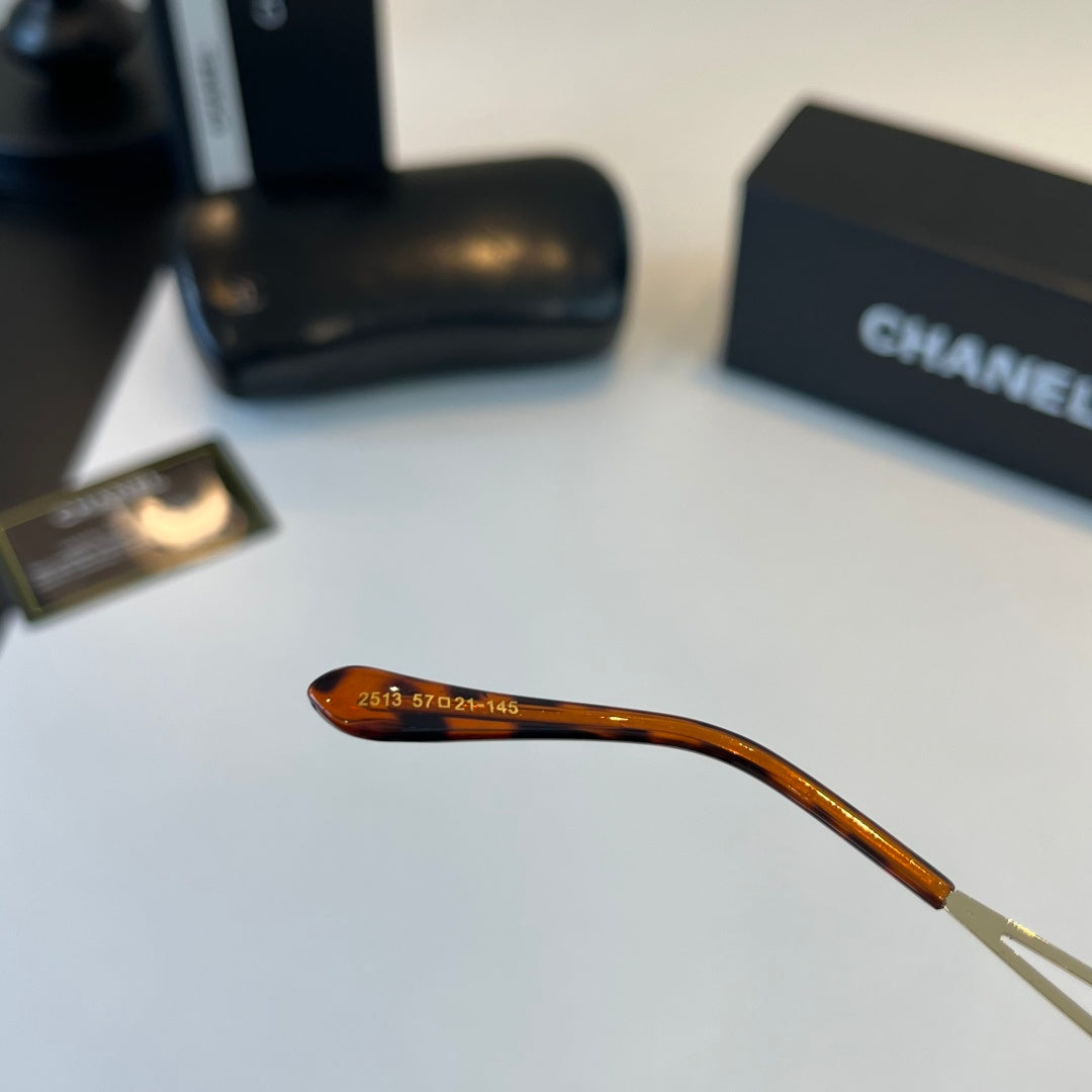 Chanel Metal Fashion Brown Lens Sunglasses for Men & Women - 415321 - detail image 9