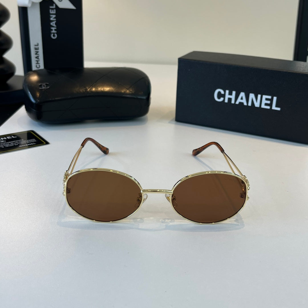 Chanel Metal Fashion Brown Lens Sunglasses for Men & Women - 415321 - detail image 2