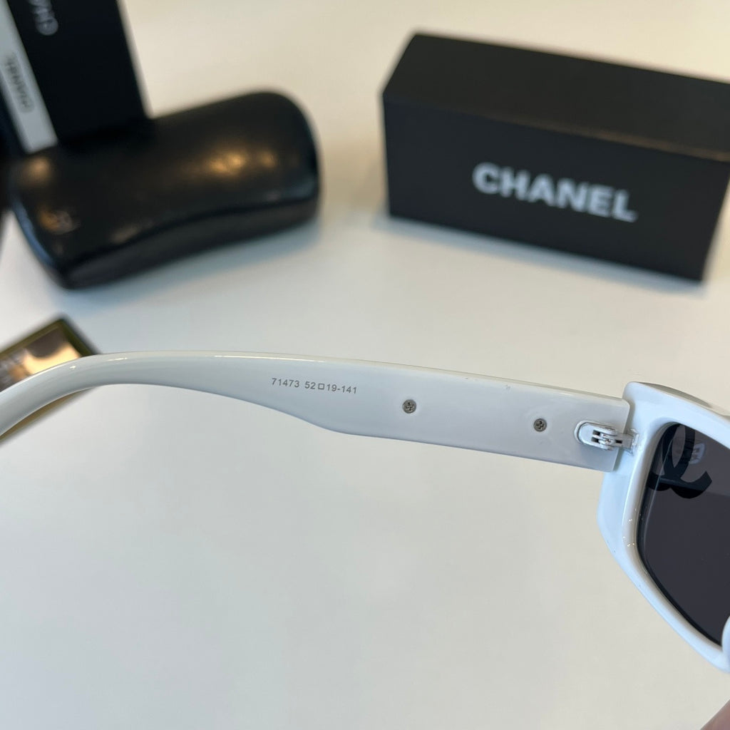 Chanel Fashion Silver Lens Sunglasses for Men & Women - 415323 - detail image 8