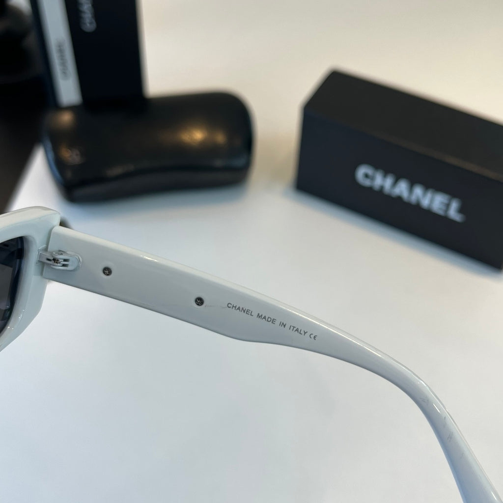 Chanel Fashion Silver Lens Sunglasses for Men & Women - 415323 - detail image 9