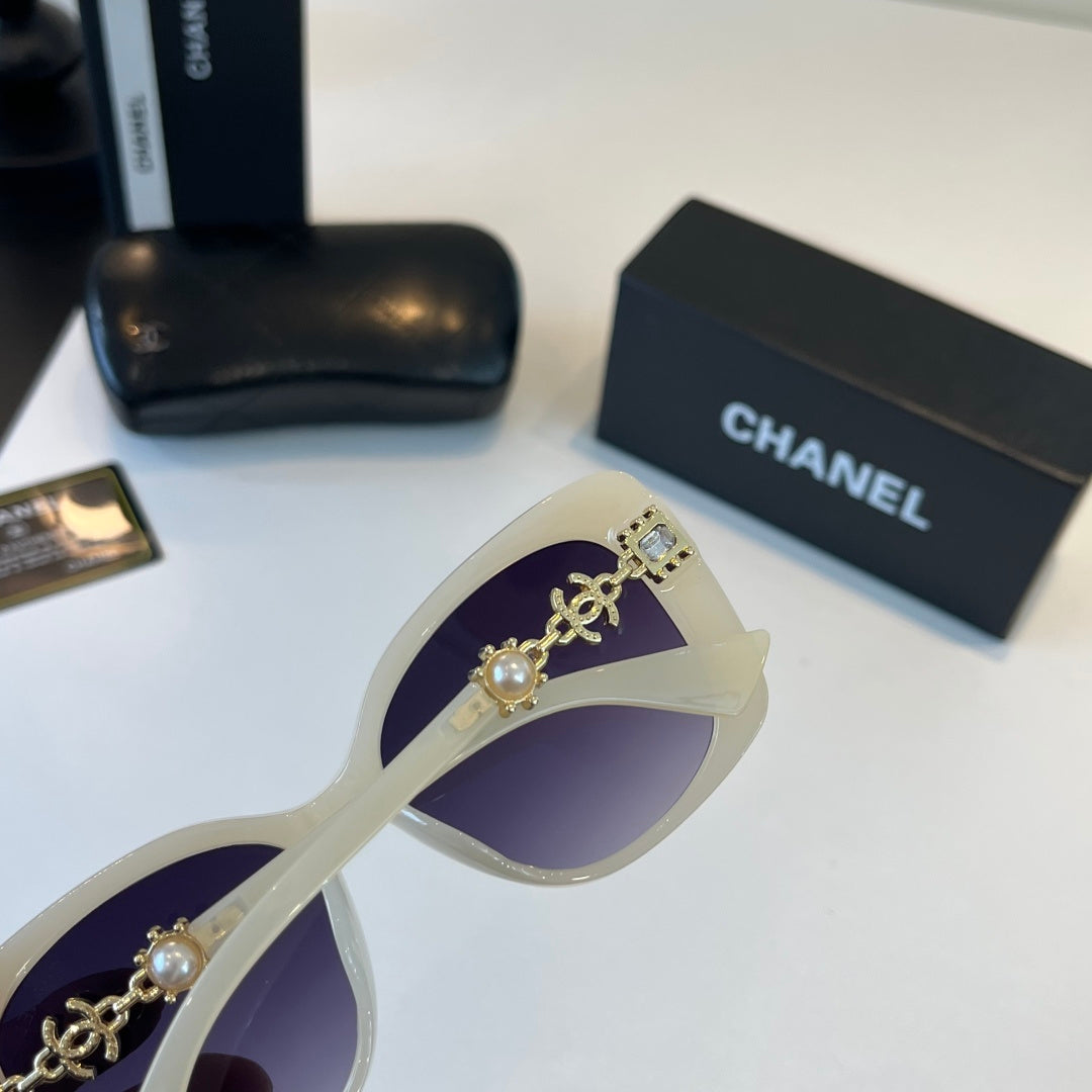 Chanel Fashion Silver Lens Sunglasses for Men & Women - 415324 - detail image 8