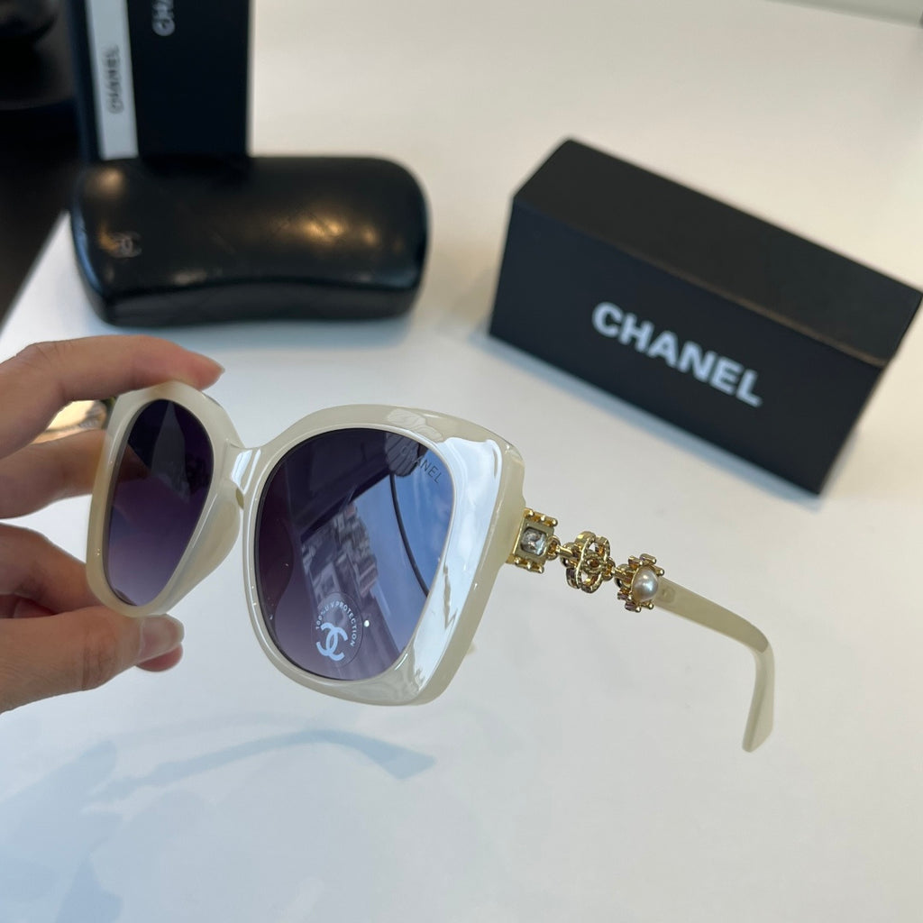 Chanel Fashion Silver Lens Sunglasses for Men & Women - 415324 - detail image 4