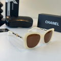Chanel Fashion Brown Lens Sunglasses for Men & Women - 415326