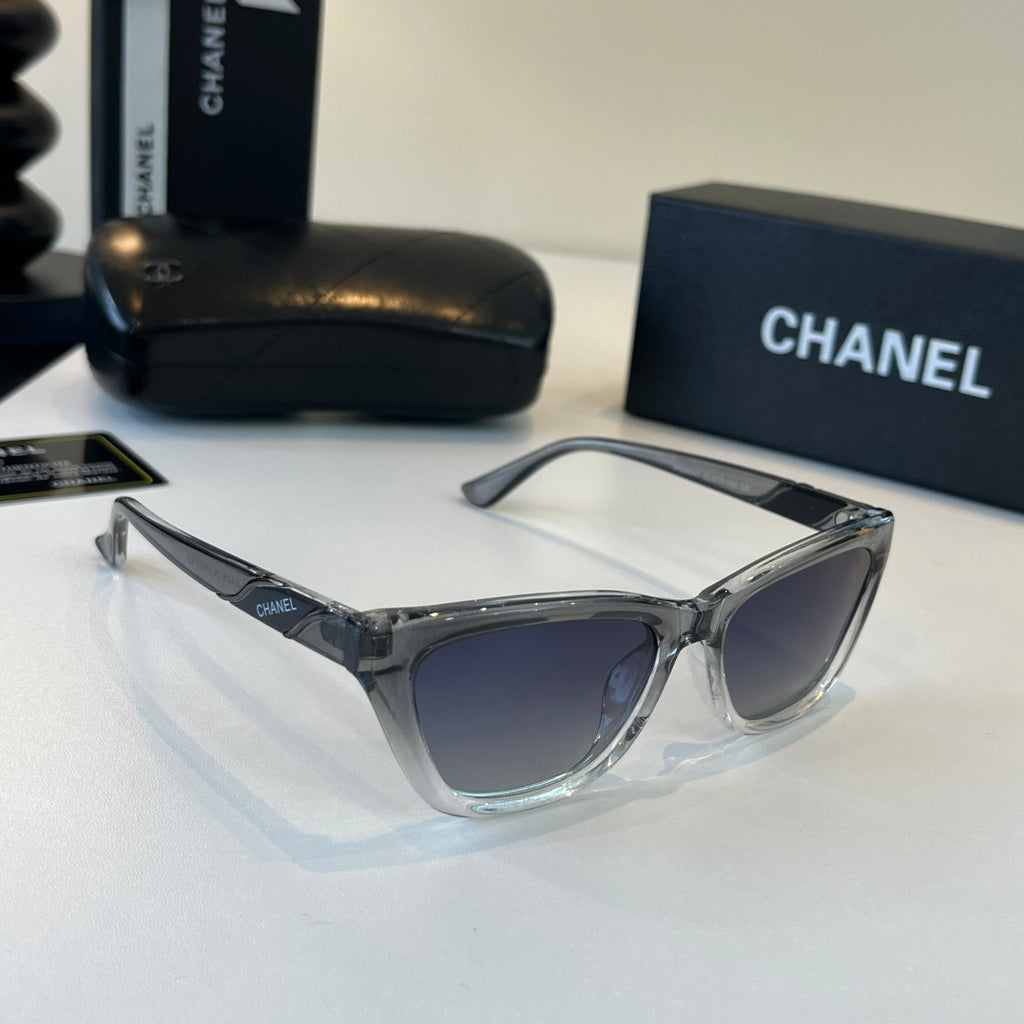 Chanel Fashion Silver Lens Sunglasses for Men & Women - 358114