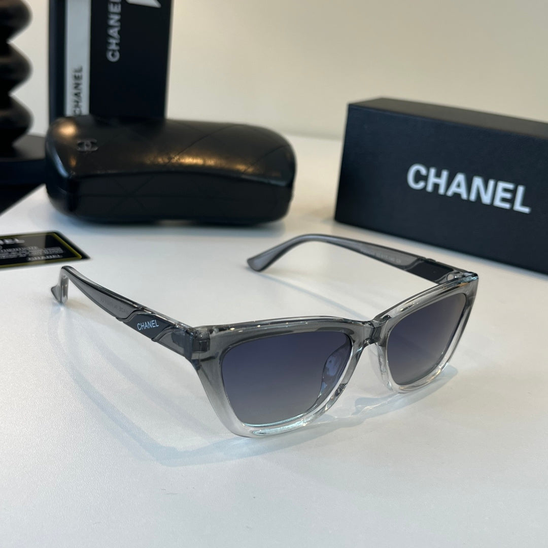 Chanel Fashion Silver Lens Sunglasses for Men & Women - 358114