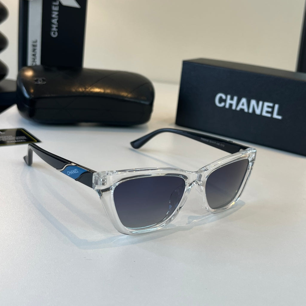 Chanel Fashion Silver Lens Sunglasses for Men & Women - 358116