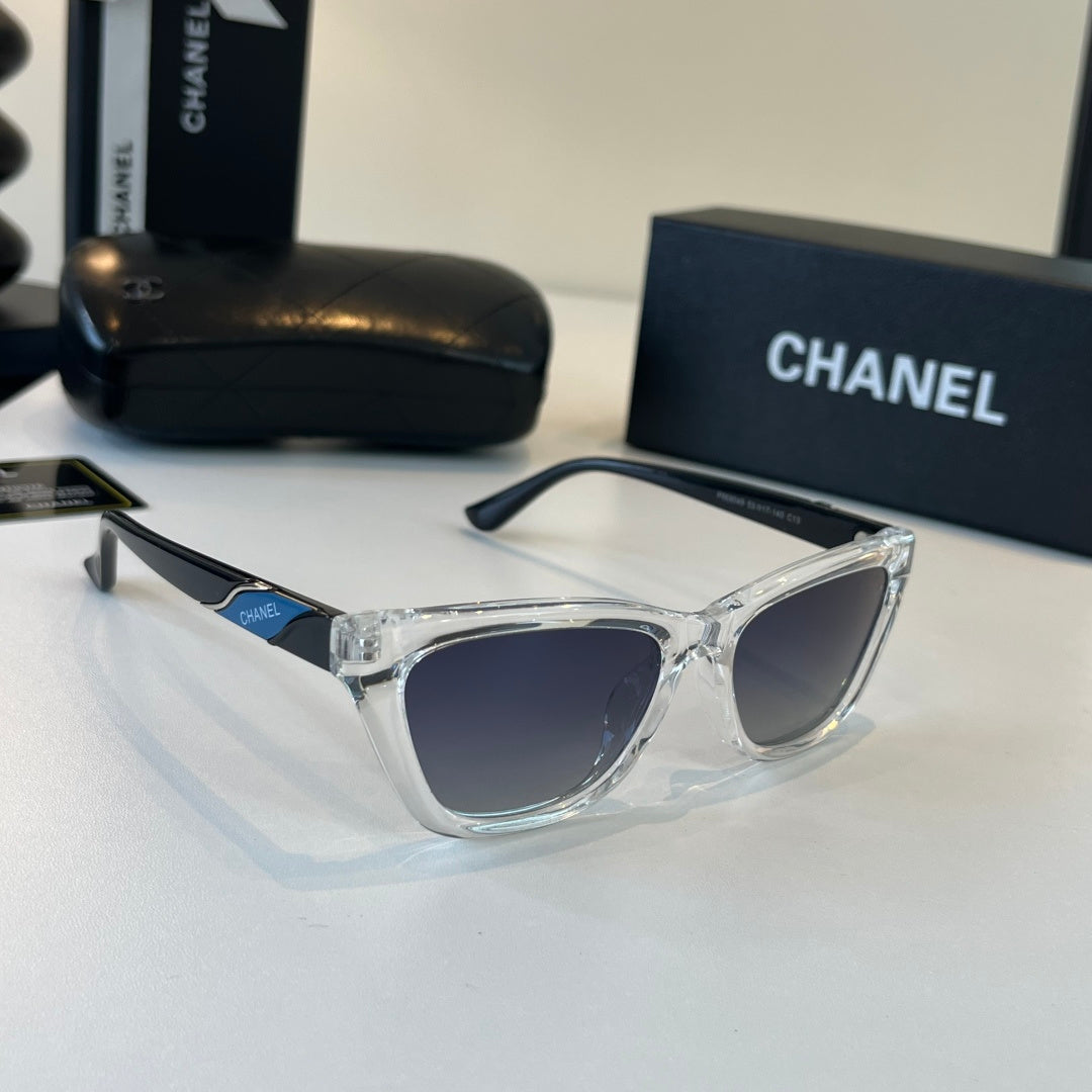 Chanel Fashion Silver Lens Sunglasses for Men & Women - 358116
