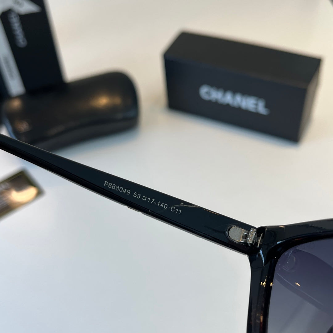 Chanel Fashion Black Lens Sunglasses for Men & Women - 358117 - detail image 9