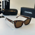 Chanel Fashion Black Lens Sunglasses for Men & Women - 493440