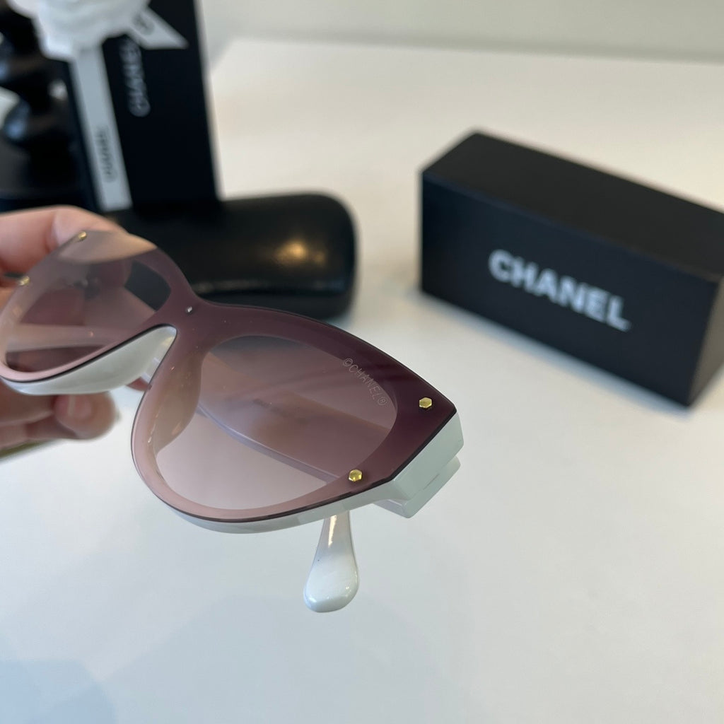 Chanel Fashion Silver Lens Sunglasses for Men & Women - 358119 - detail image 6
