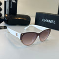 Chanel Fashion Silver Lens Sunglasses for Men & Women - 398616