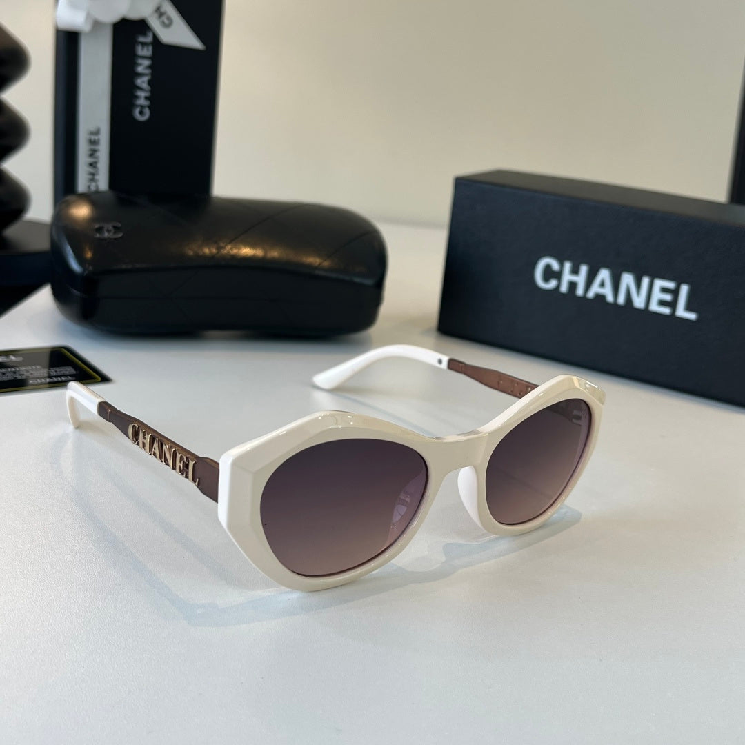 Chanel Fashion Silver Lens Sunglasses for Men & Women - 358099