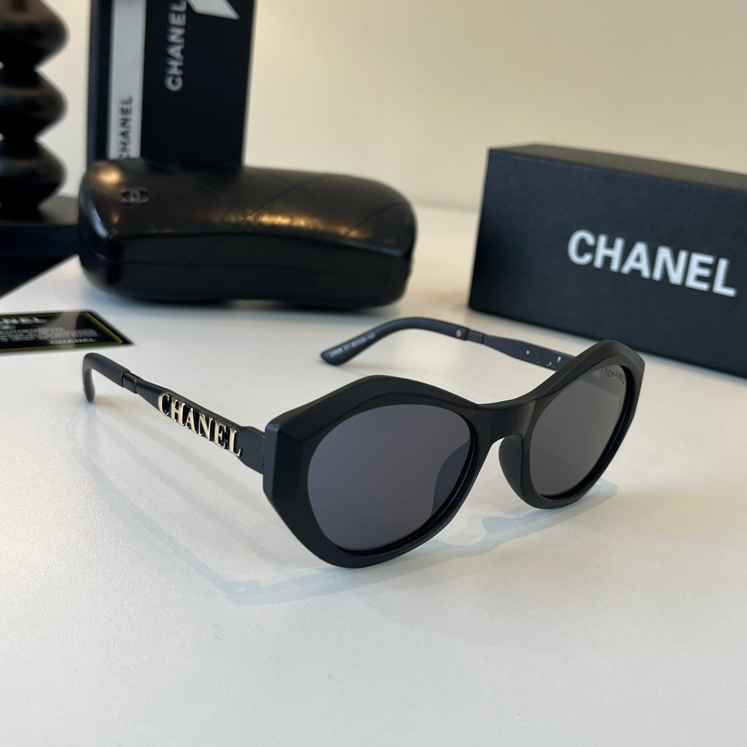 Chanel Fashion Black Lens Sunglasses for Men & Women - 358100