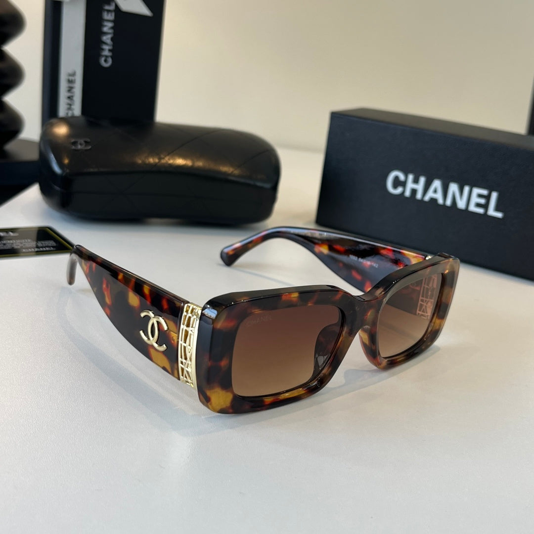 Chanel Fashion Black Lens Sunglasses for Men & Women - 358101