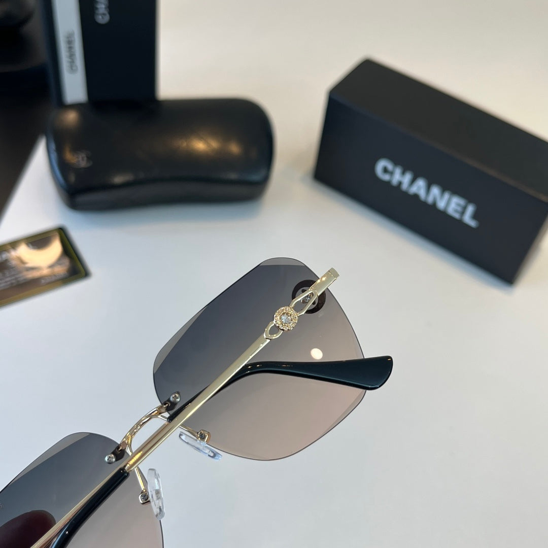 Chanel Fashion Silver Lens Sunglasses for Men & Women - 493446 - detail image 8