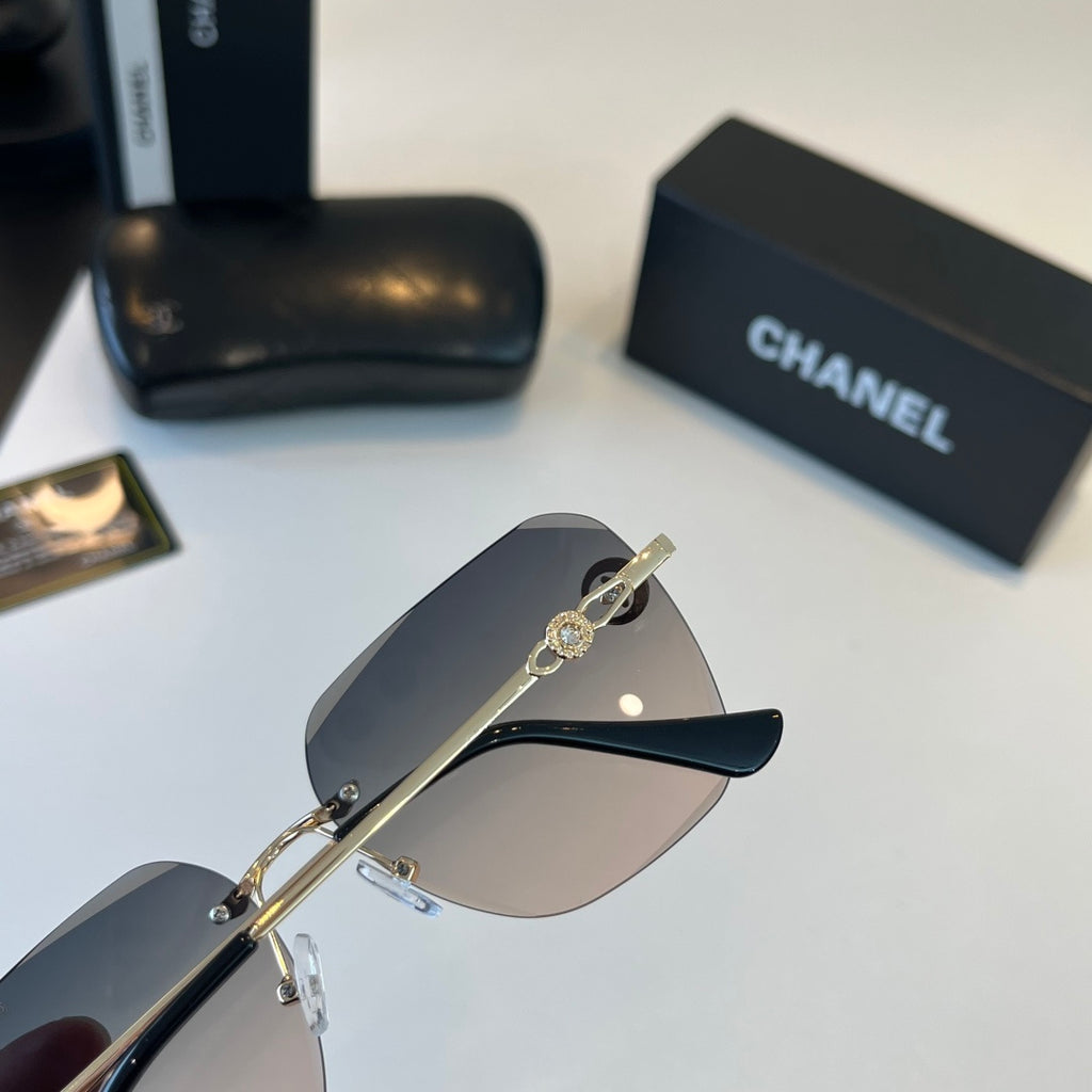 Chanel Fashion Silver Lens Sunglasses for Men & Women - 398621 - detail image 8