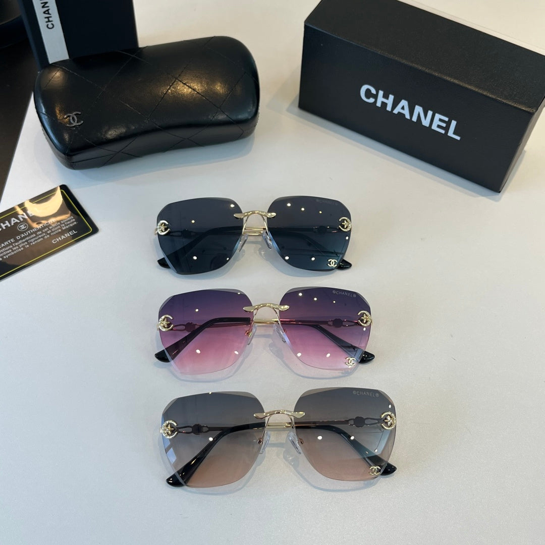 Chanel Fashion Purple Lens Sunglasses for Men & Women - 358104 - detail image 11