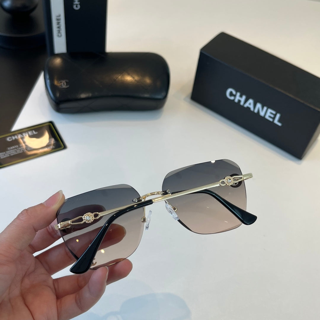Chanel Fashion Silver Lens Sunglasses for Men & Women - 398621 - detail image 9