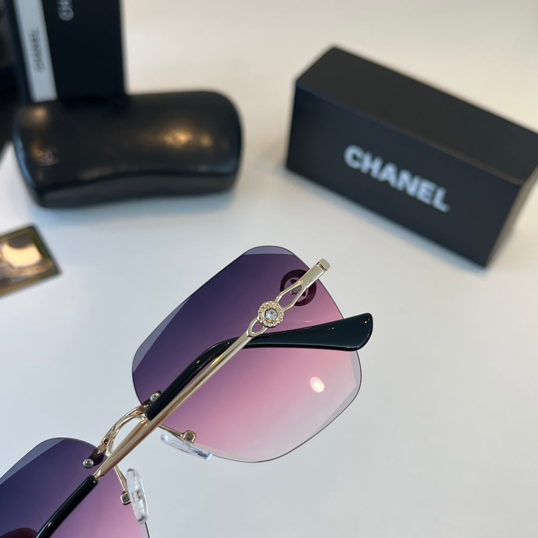 Chanel Fashion Purple Lens Sunglasses for Men & Women - 358104 - detail image 6