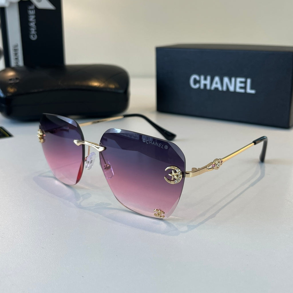 Chanel Fashion Purple Lens Sunglasses for Men & Women - 358104 - detail image 3