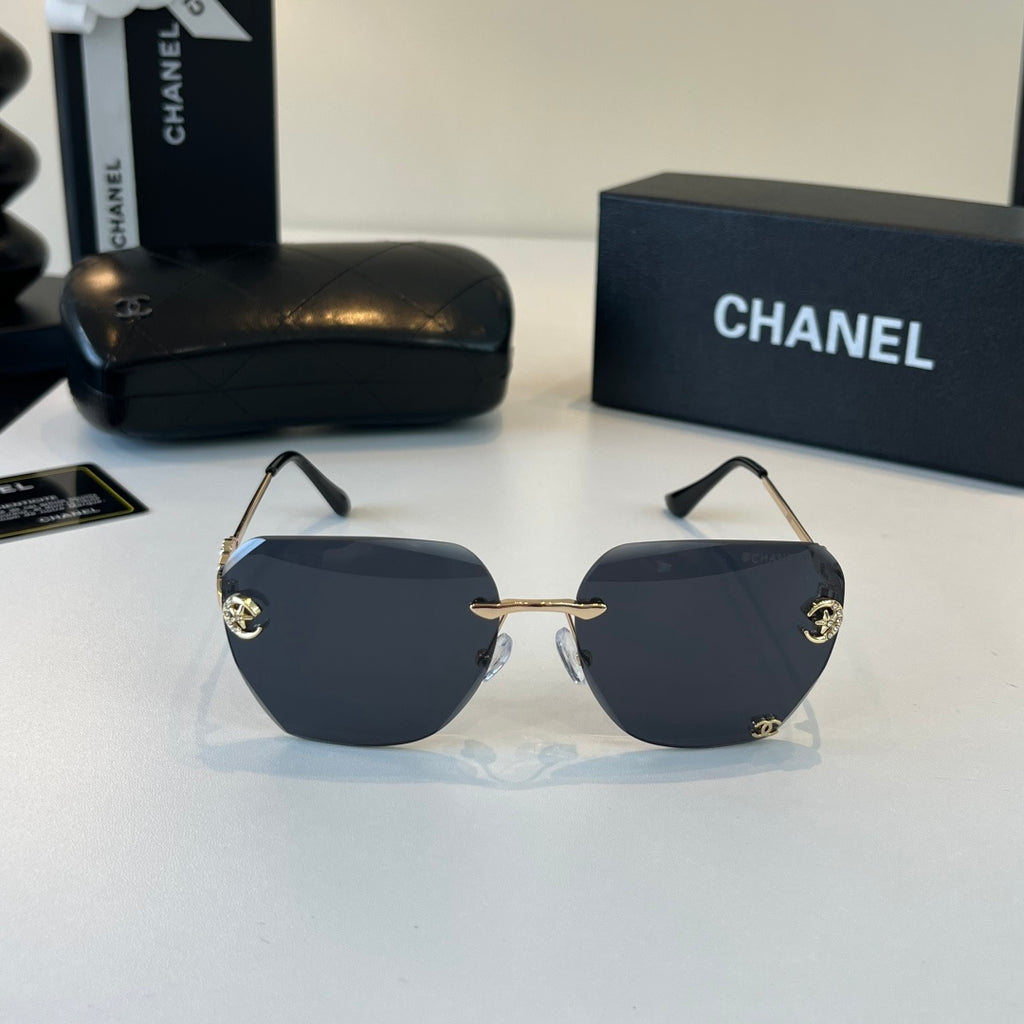 Chanel Fashion Silver Lens Sunglasses for Men & Women - 358105 - detail image 2