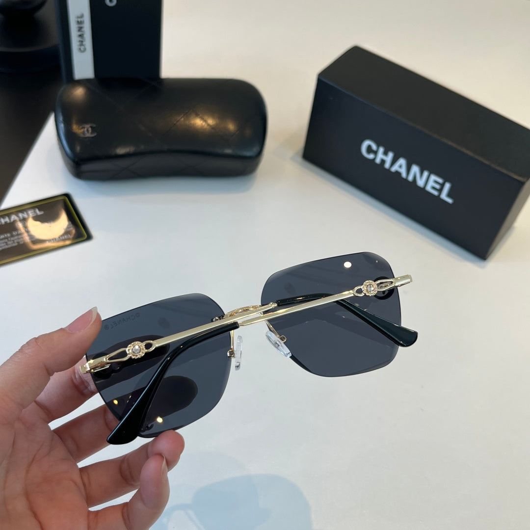 Chanel Fashion Silver Lens Sunglasses for Men & Women - 358105 - detail image 8
