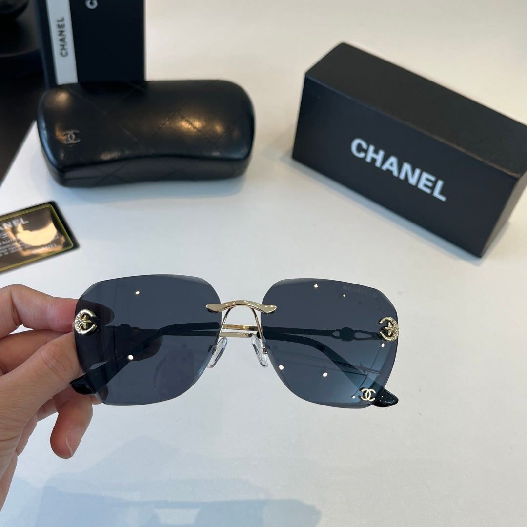 Chanel Fashion Silver Lens Sunglasses for Men & Women - 493448 - detail image 5