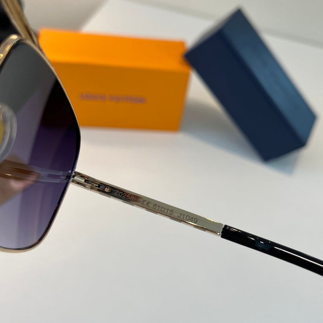 Louis Vuitton Fashion Blue Lens Sunglasses for Men & Women - 398170 - detail image 10