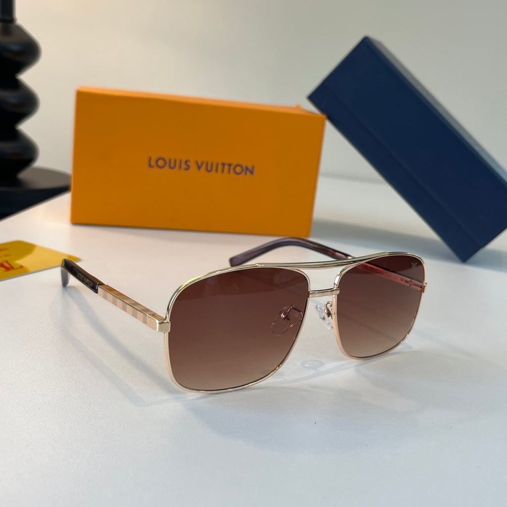 Louis Vuitton Fashion Red Lens Sunglasses for Men & Women - 398171