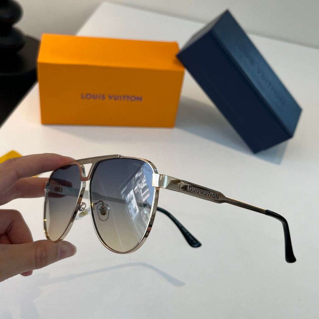 Louis Vuitton Metal Fashion Silver Lens Sunglasses for Men & Women - 398174 - detail image 4