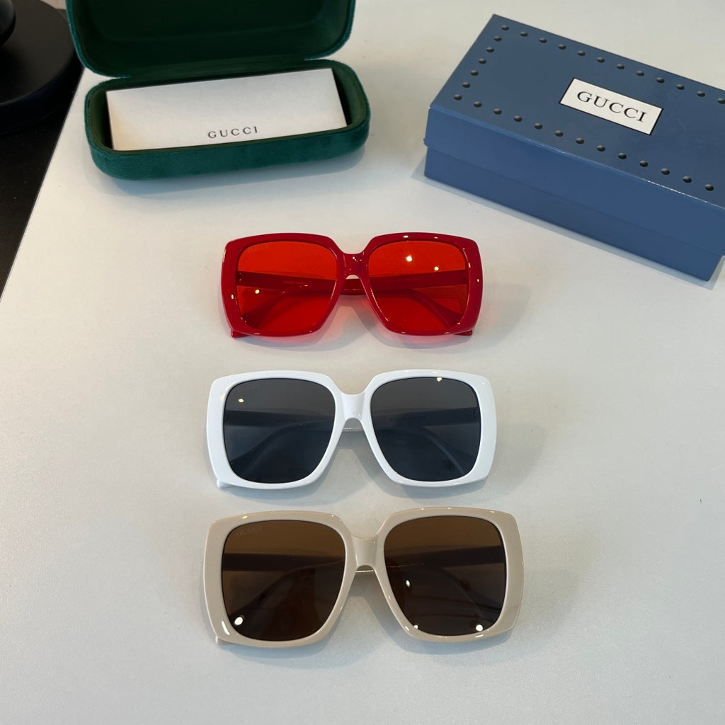 Gucci Oversized Brown Lens Sunglasses for Men & Women - 398444 - detail image 11