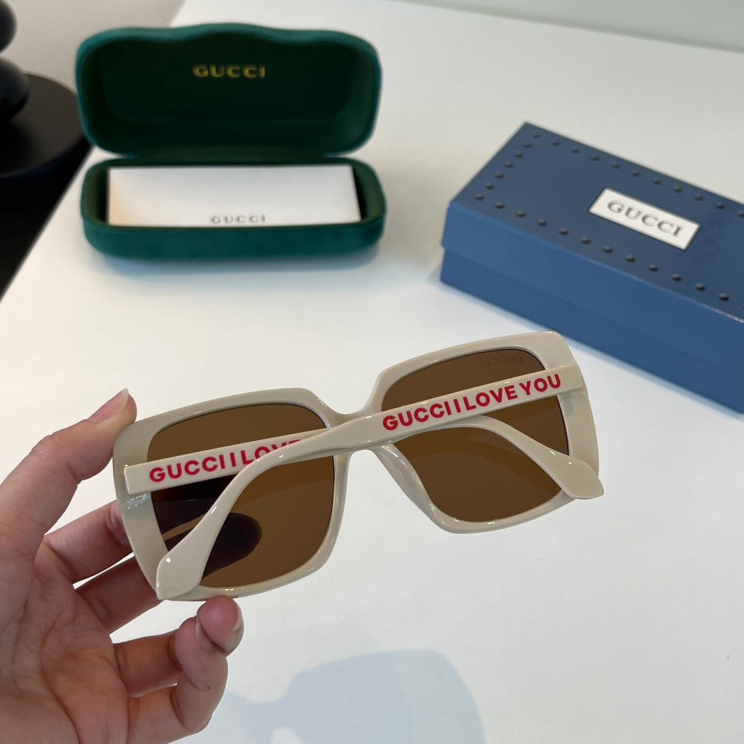 Gucci Oversized Brown Lens Sunglasses for Men & Women - 398444 - detail image 8
