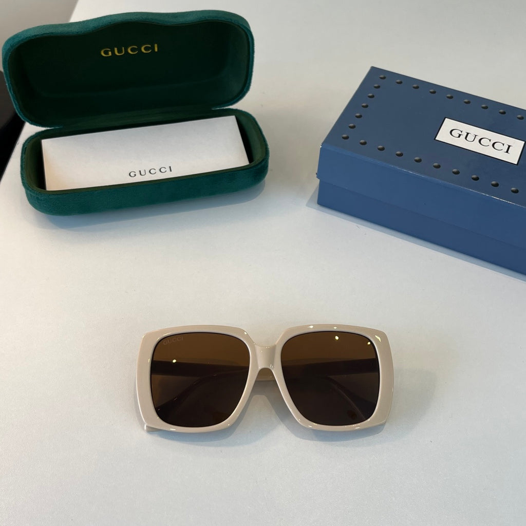 Gucci Oversized Brown Lens Sunglasses for Men & Women - 398444 - detail image 5