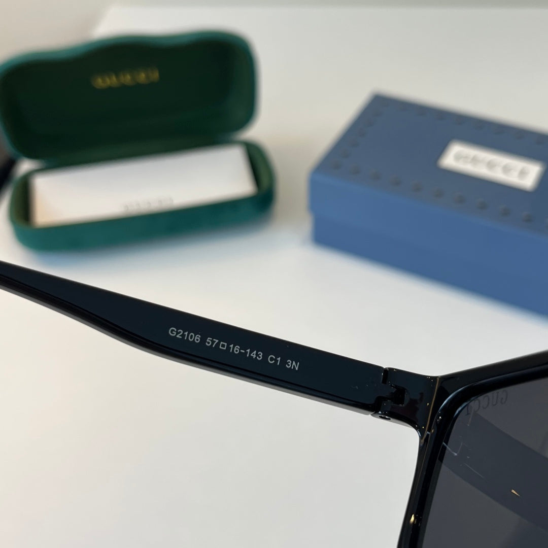 Gucci Fashion Black Lens Sunglasses for Men & Women - 398448 - detail image 9