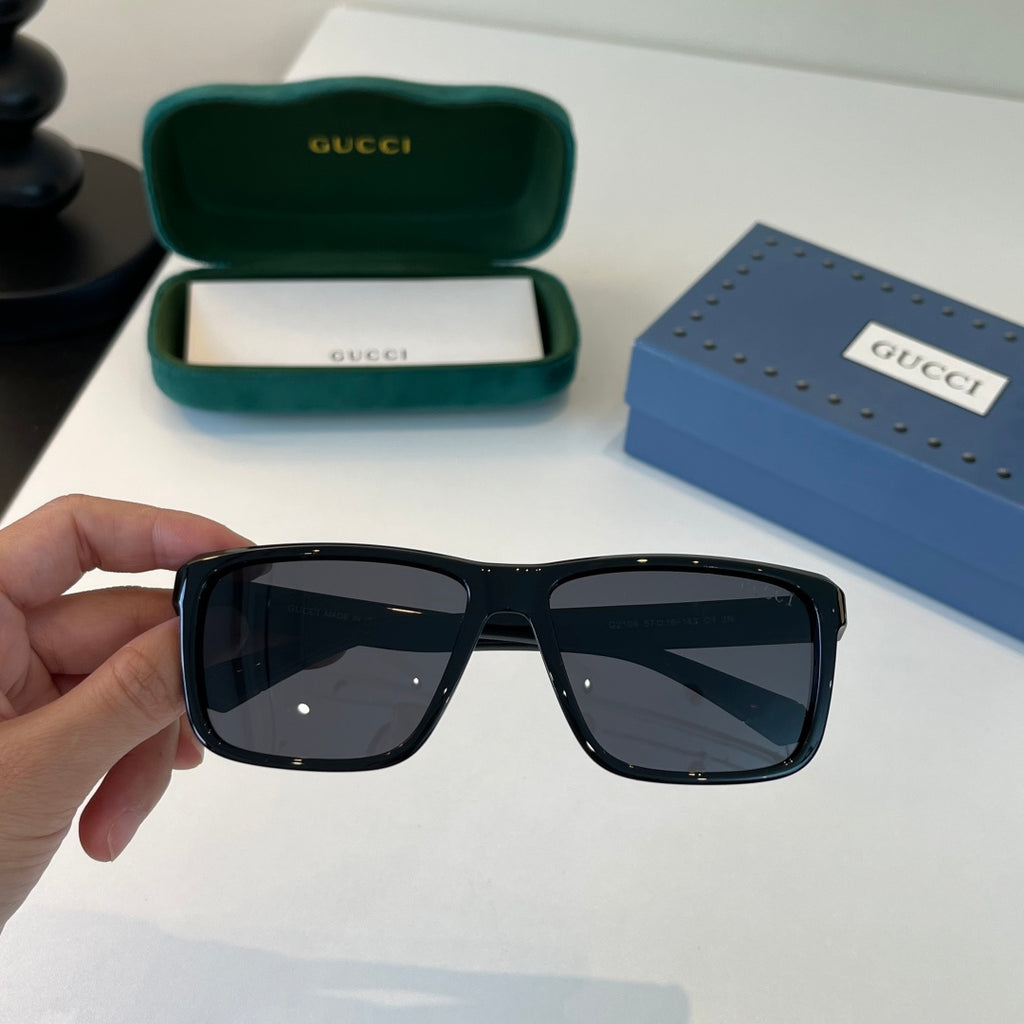 Gucci Fashion Black Lens Sunglasses for Men & Women - 398448 - detail image 5
