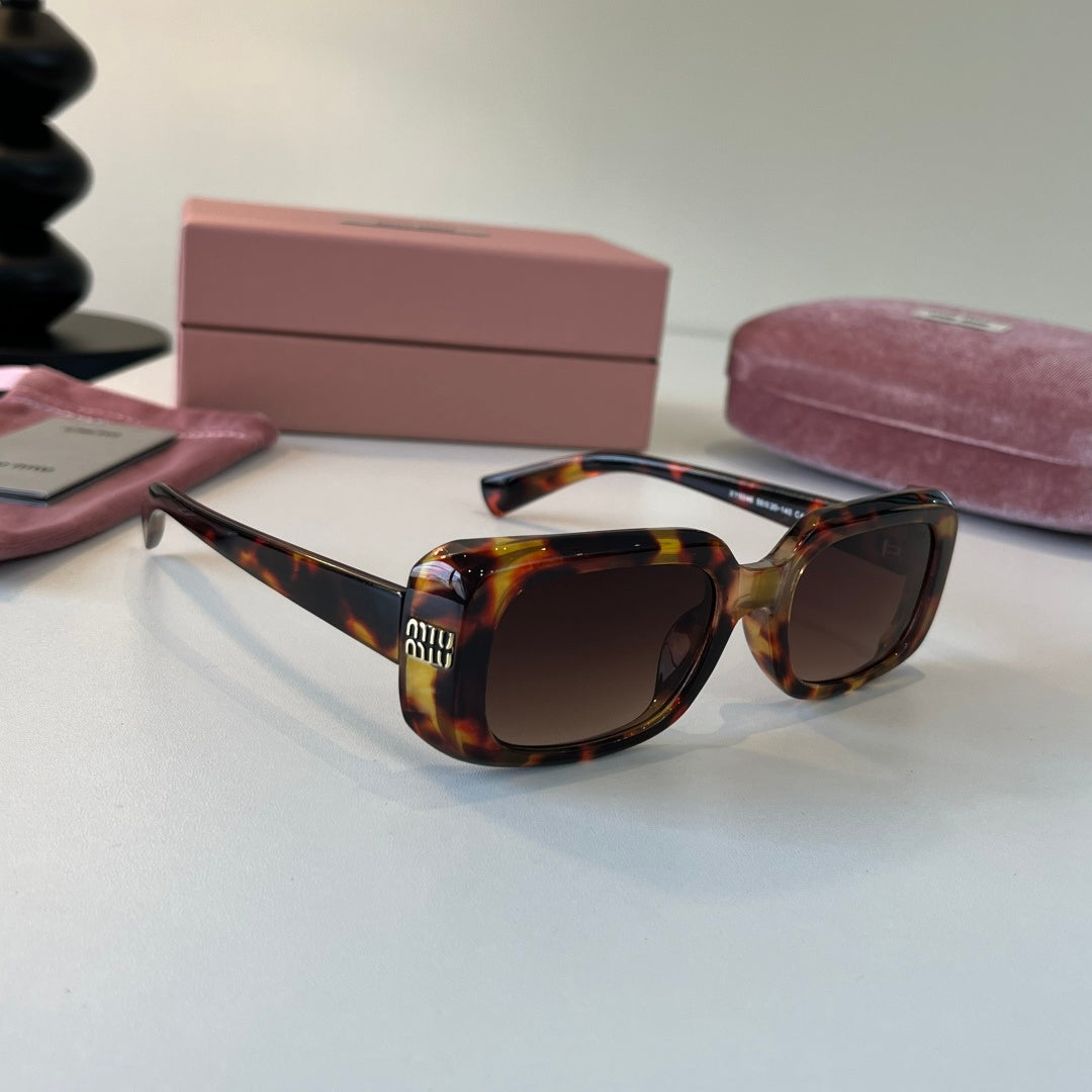 Miu Miu Fashion Black Lens Sunglasses for Men & Women - 358667