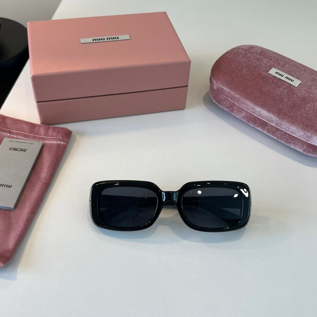 Miu Miu Fashion Black Lens Sunglasses for Men & Women - 466092 - detail image 4