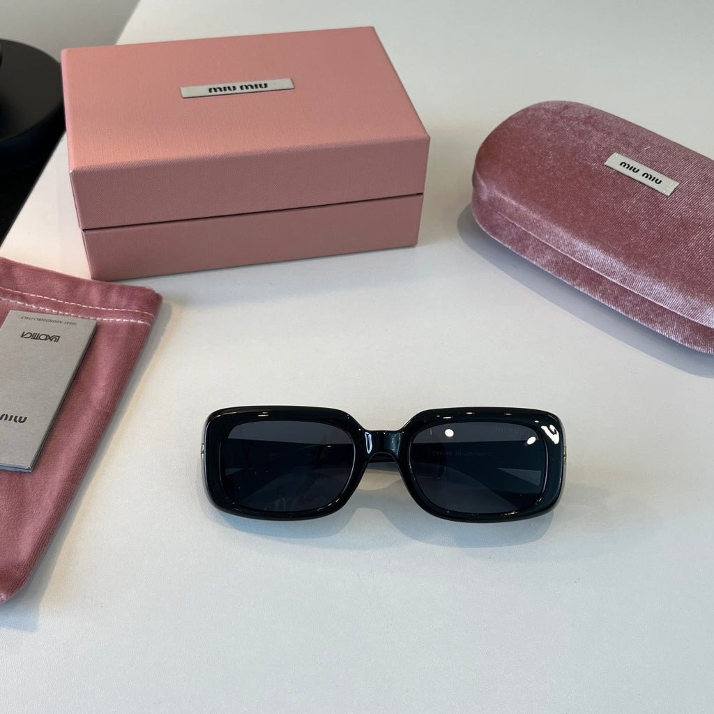 Miu Miu Fashion Black Lens Sunglasses for Men & Women - 399176 - detail image 4