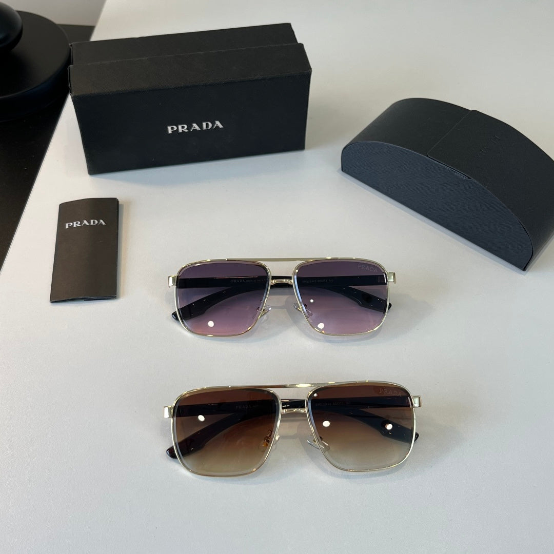 Prada Polarized Fashion Silver Lens Sunglasses for Men - 432135 - detail image 11