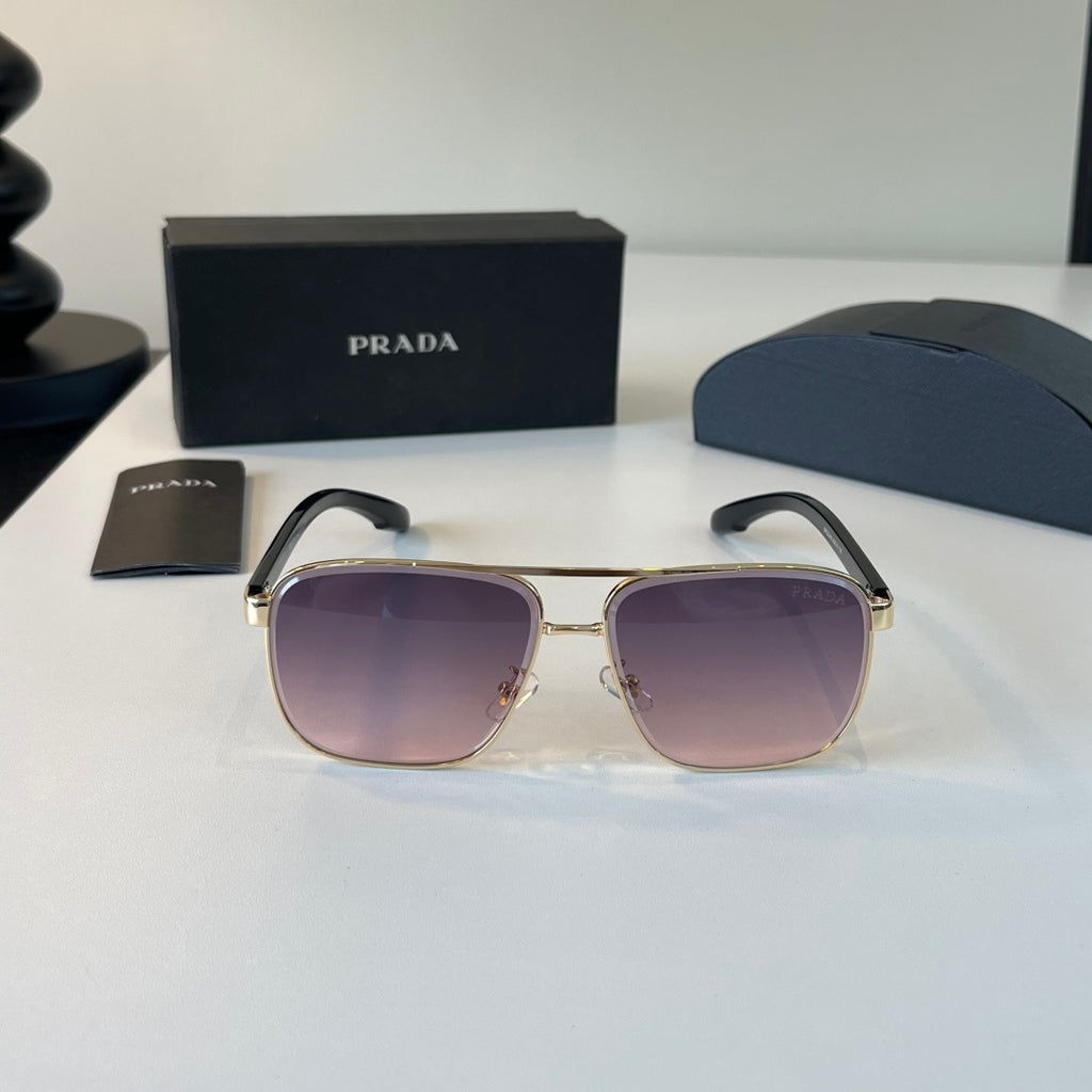 Prada Polarized Fashion Silver Lens Sunglasses for Men - 465720 - detail image 2